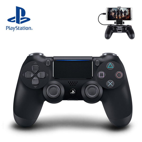 PS4 SONY 듀얼쇼크4 제트블랙 (스마트폰 마운트 포함)