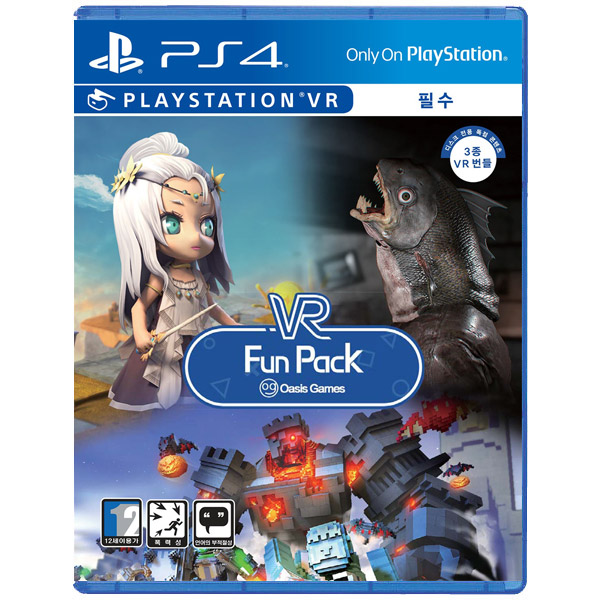 PS4 오아시스 게임즈 VR Fun Pack / VR 필수